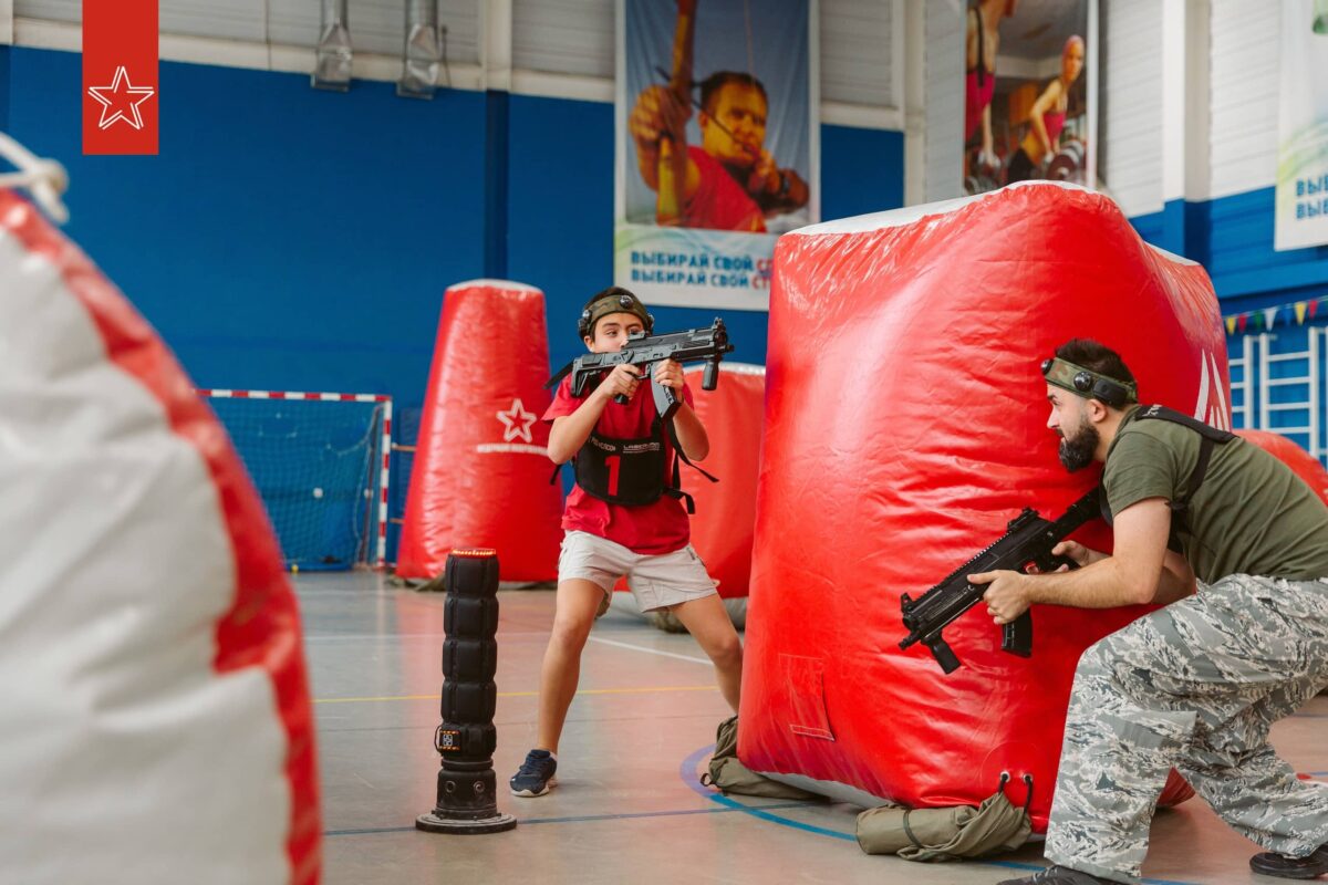 laser tag school event