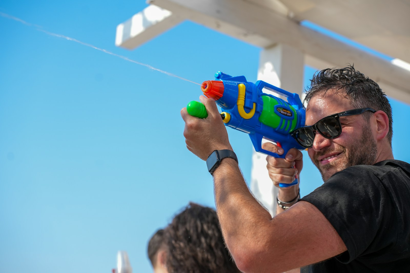 water gun birthday party